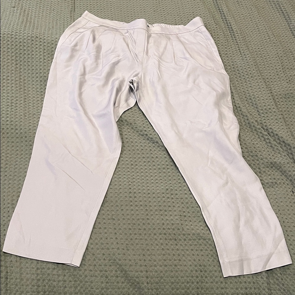 Babaton Silk light grey Pants